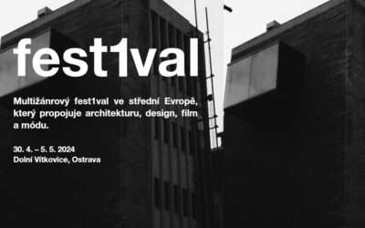 Multižánrový fest1val ve střední Evropě, který propojuje architekturu, design, film a módu přinese i vernisáž Ronyho Plesla