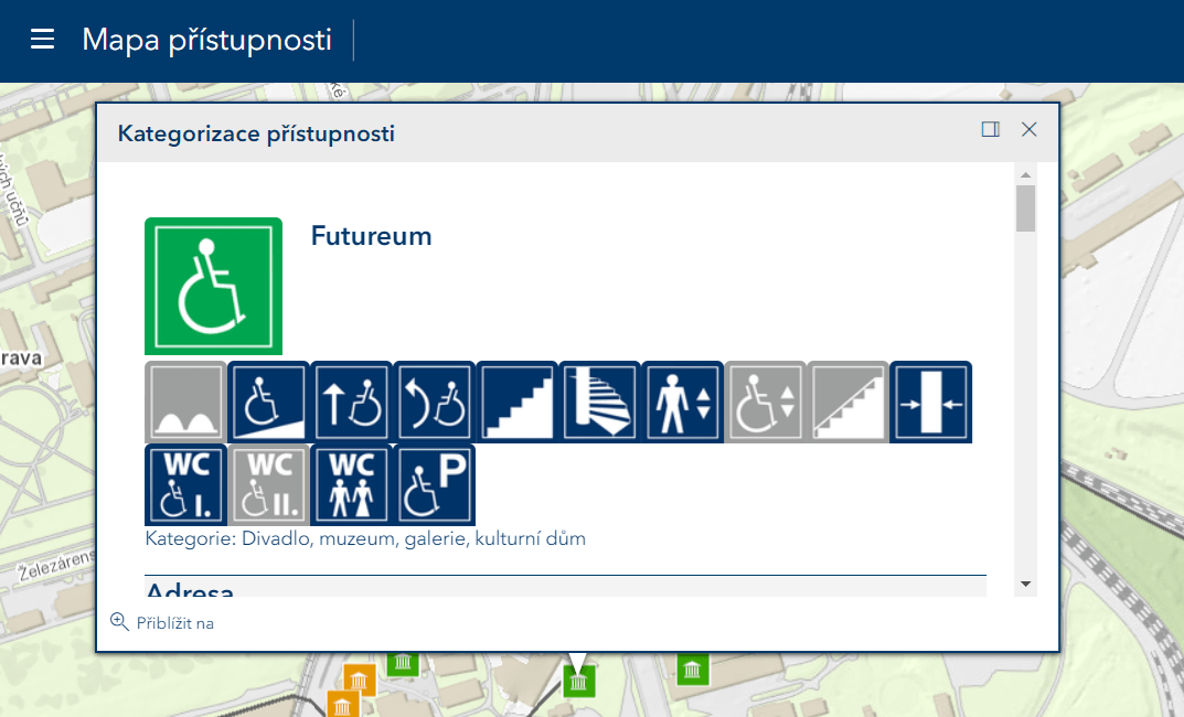 Accessibility evaluation of FUTUREUM